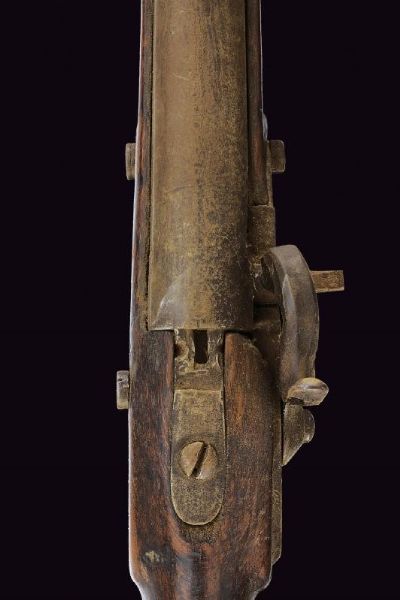 Fucile a luminello convertito ad uso civile  - Asta La Collezione di Armi Antiche di un Gentiluomo Californiano - Associazione Nazionale - Case d'Asta italiane
