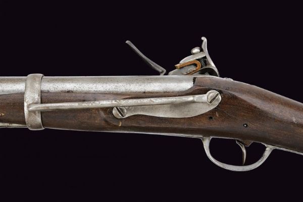 Fucile composito a pietra focaia  - Asta La Collezione di Armi Antiche di un Gentiluomo Californiano - Associazione Nazionale - Case d'Asta italiane