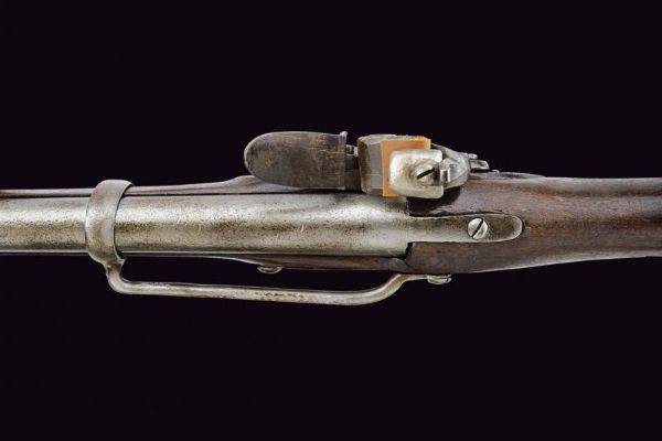 Fucile composito a pietra focaia  - Asta La Collezione di Armi Antiche di un Gentiluomo Californiano - Associazione Nazionale - Case d'Asta italiane