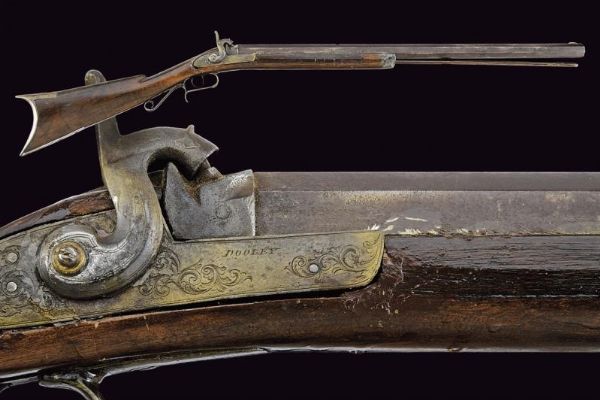 Fucile da tiro a luminello di Dooley  - Asta La Collezione di Armi Antiche di un Gentiluomo Californiano - Associazione Nazionale - Case d'Asta italiane