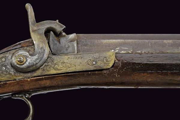 Fucile da tiro a luminello di Dooley  - Asta La Collezione di Armi Antiche di un Gentiluomo Californiano - Associazione Nazionale - Case d'Asta italiane