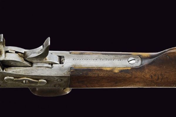 Fucile Remington Rolling Block convertito ad uso sportivo  - Asta La Collezione di Armi Antiche di un Gentiluomo Californiano - Associazione Nazionale - Case d'Asta italiane