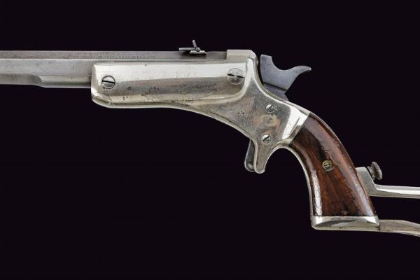 Stevens Hunter's Pet Pocket Rifle No. 34  - Asta La Collezione di Armi Antiche di un Gentiluomo Californiano - Associazione Nazionale - Case d'Asta italiane
