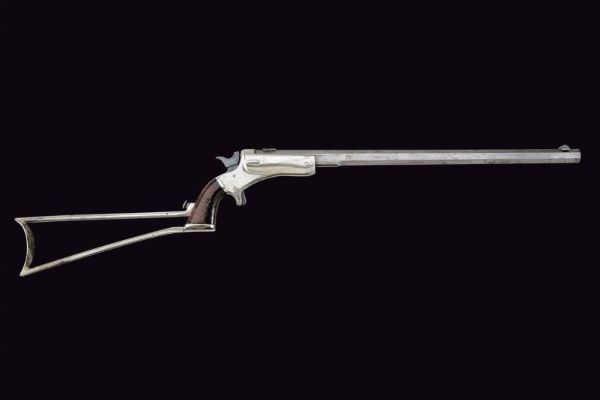 Stevens Hunter's Pet Pocket Rifle No. 34  - Asta La Collezione di Armi Antiche di un Gentiluomo Californiano - Associazione Nazionale - Case d'Asta italiane