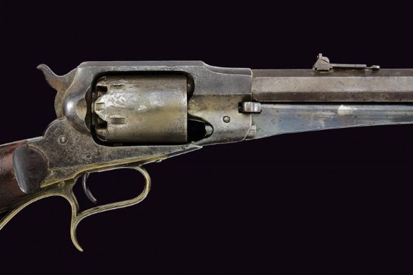 Remington revolving percussion rifle  - Asta La Collezione di Armi Antiche di un Gentiluomo Californiano - Associazione Nazionale - Case d'Asta italiane