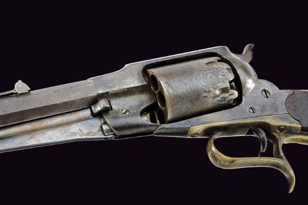 Remington revolving percussion rifle  - Asta La Collezione di Armi Antiche di un Gentiluomo Californiano - Associazione Nazionale - Case d'Asta italiane