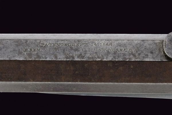 Remington revolving percussion rifle  - Asta La Collezione di Armi Antiche di un Gentiluomo Californiano - Associazione Nazionale - Case d'Asta italiane