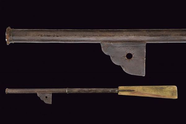 Primitiva canna da fuoco  - Asta La Collezione di Armi Antiche di un Gentiluomo Californiano - Associazione Nazionale - Case d'Asta italiane