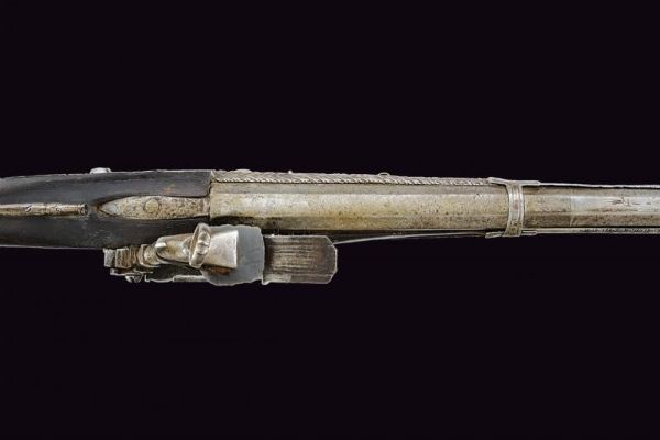 Bel fucile a pietra focaia di Barbuti  - Asta La Collezione di Armi Antiche di un Gentiluomo Californiano - Associazione Nazionale - Case d'Asta italiane