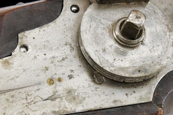 Fucile da caccia a pietra focaia proveniente da Schloss Dyck  - Asta La Collezione di Armi Antiche di un Gentiluomo Californiano - Associazione Nazionale - Case d'Asta italiane