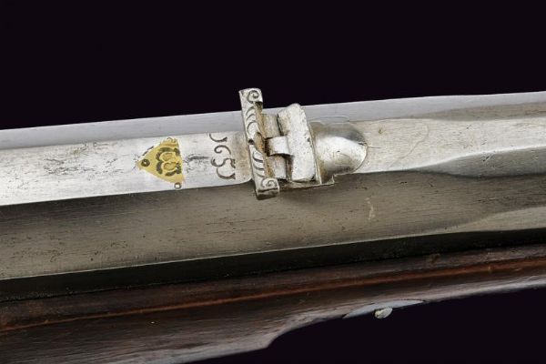 Fucile da caccia a pietra focaia proveniente da Schloss Dyck  - Asta La Collezione di Armi Antiche di un Gentiluomo Californiano - Associazione Nazionale - Case d'Asta italiane