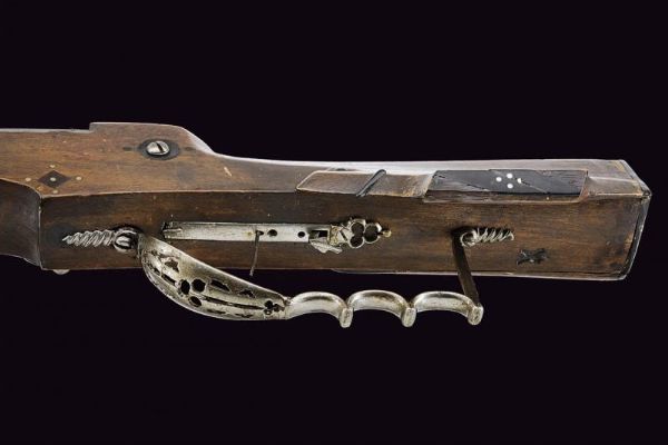 Fucile da caccia a pietra focaia proveniente da Schloss Dyck  - Asta La Collezione di Armi Antiche di un Gentiluomo Californiano - Associazione Nazionale - Case d'Asta italiane