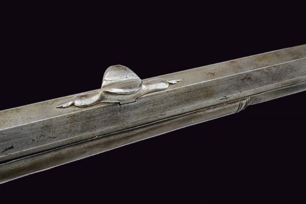 Rarissimo fucile a pietra focaia a retrocarica di Jacob Perret  - Asta La Collezione di Armi Antiche di un Gentiluomo Californiano - Associazione Nazionale - Case d'Asta italiane