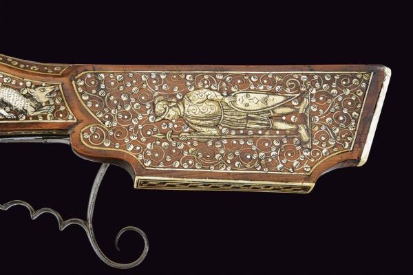 Fucile composito a ruota  - Asta La Collezione di Armi Antiche di un Gentiluomo Californiano - Associazione Nazionale - Case d'Asta italiane