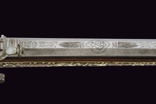 Fucile composito a ruota  - Asta La Collezione di Armi Antiche di un Gentiluomo Californiano - Associazione Nazionale - Case d'Asta italiane