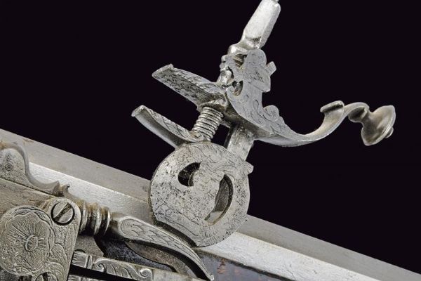 Fucile a ruota di Michael Gull  - Asta La Collezione di Armi Antiche di un Gentiluomo Californiano - Associazione Nazionale - Case d'Asta italiane