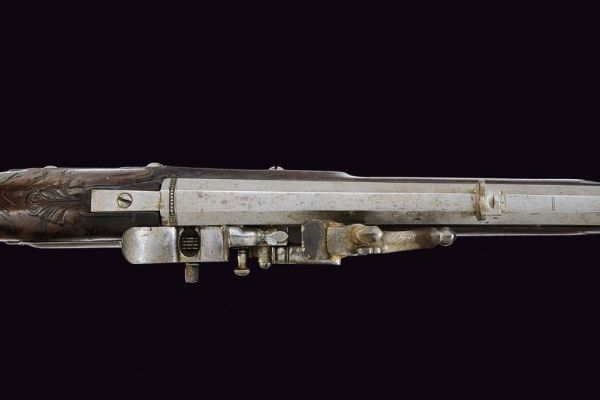 Interessante fucile a ruota  - Asta La Collezione di Armi Antiche di un Gentiluomo Californiano - Associazione Nazionale - Case d'Asta italiane