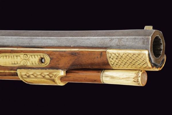 Bel fucile a ruota  - Asta La Collezione di Armi Antiche di un Gentiluomo Californiano - Associazione Nazionale - Case d'Asta italiane