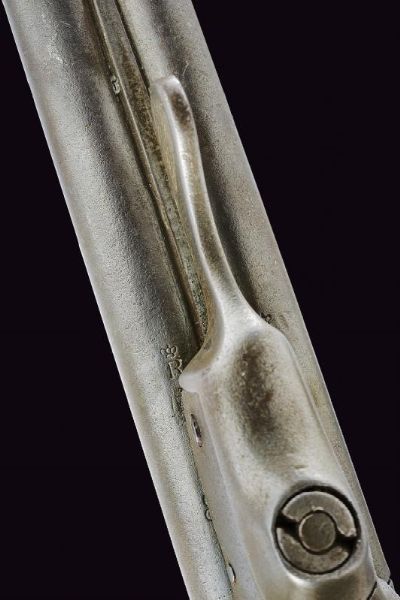 Pistola a percussione centrale a due canne  - Asta La Collezione di Armi Antiche di un Gentiluomo Californiano - Associazione Nazionale - Case d'Asta italiane