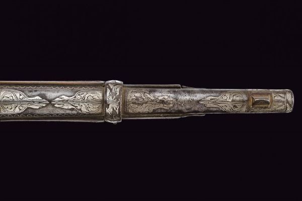 Interessante carabina corta tipo Martini con decorazioni in argento  - Asta La Collezione di Armi Antiche di un Gentiluomo Californiano - Associazione Nazionale - Case d'Asta italiane