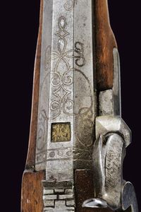 Pistola composita a luminello  - Asta La Collezione di Armi Antiche di un Gentiluomo Californiano - Associazione Nazionale - Case d'Asta italiane