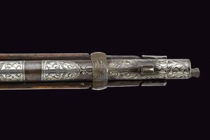 Fucile tipo Martini-Henry con decorazioni in oro e argento  - Asta La Collezione di Armi Antiche di un Gentiluomo Californiano - Associazione Nazionale - Case d'Asta italiane