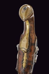 Pistola a due canne convertita a luminello  - Asta La Collezione di Armi Antiche di un Gentiluomo Californiano - Associazione Nazionale - Case d'Asta italiane