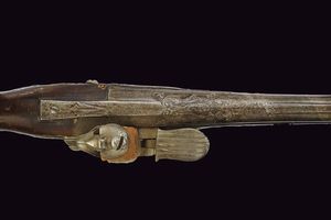 Pistola a pietra focaia  - Asta La Collezione di Armi Antiche di un Gentiluomo Californiano - Associazione Nazionale - Case d'Asta italiane