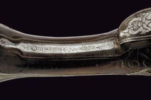 Pistola a pietra focaia  - Asta La Collezione di Armi Antiche di un Gentiluomo Californiano - Associazione Nazionale - Case d'Asta italiane