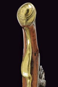 Pistola a pietra focaia  - Asta La Collezione di Armi Antiche di un Gentiluomo Californiano - Associazione Nazionale - Case d'Asta italiane