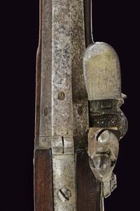 Pistola da ufficiale a pietra focaia  - Asta La Collezione di Armi Antiche di un Gentiluomo Californiano - Associazione Nazionale - Case d'Asta italiane