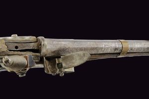 Jezail a pietra focaia  - Asta La Collezione di Armi Antiche di un Gentiluomo Californiano - Associazione Nazionale - Case d'Asta italiane