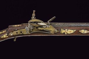 Fucile Kabyle a pietra  - Asta La Collezione di Armi Antiche di un Gentiluomo Californiano - Associazione Nazionale - Case d'Asta italiane