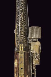 Fucile Kabyle a pietra  - Asta La Collezione di Armi Antiche di un Gentiluomo Californiano - Associazione Nazionale - Case d'Asta italiane