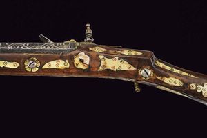 Fucile Kabyle a pietra  - Asta La Collezione di Armi Antiche di un Gentiluomo Californiano - Associazione Nazionale - Case d'Asta italiane