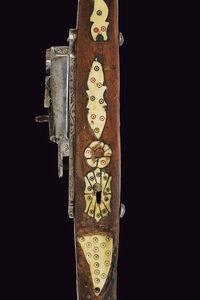 Fucile Kabyle a pietra  - Asta La Collezione di Armi Antiche di un Gentiluomo Californiano - Associazione Nazionale - Case d'Asta italiane