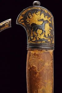 Bellissimo paloscio da caccia  - Asta La Collezione di Armi Antiche di un Gentiluomo Californiano - Associazione Nazionale - Case d'Asta italiane