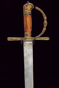 Bellissimo paloscio da caccia  - Asta La Collezione di Armi Antiche di un Gentiluomo Californiano - Associazione Nazionale - Case d'Asta italiane