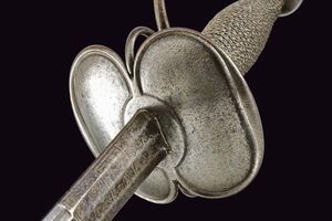 Interessante spadino  - Asta La Collezione di Armi Antiche di un Gentiluomo Californiano - Associazione Nazionale - Case d'Asta italiane