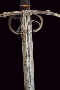 Spada bastarda a una mano e mezza  - Asta La Collezione di Armi Antiche di un Gentiluomo Californiano - Associazione Nazionale - Case d'Asta italiane