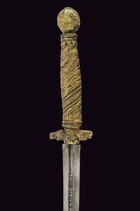 Stiletto  - Asta La Collezione di Armi Antiche di un Gentiluomo Californiano - Associazione Nazionale - Case d'Asta italiane