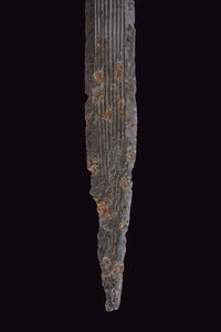 Raro pugnale celto-iberico dell'et del ferro  - Asta La Collezione di Armi Antiche di un Gentiluomo Californiano - Associazione Nazionale - Case d'Asta italiane