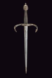 Pugnale a mano sinistra  - Asta La Collezione di Armi Antiche di un Gentiluomo Californiano - Associazione Nazionale - Case d'Asta italiane