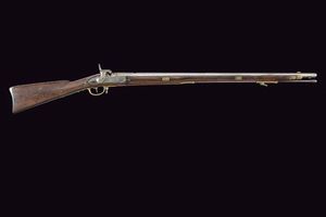 Fucile ridotto a luminello  - Asta La Collezione di Armi Antiche di un Gentiluomo Californiano - Associazione Nazionale - Case d'Asta italiane