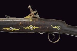 Moukala a pietra focaia  - Asta La Collezione di Armi Antiche di un Gentiluomo Californiano - Associazione Nazionale - Case d'Asta italiane