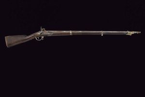 Fucile ridotto a luminello  - Asta La Collezione di Armi Antiche di un Gentiluomo Californiano - Associazione Nazionale - Case d'Asta italiane