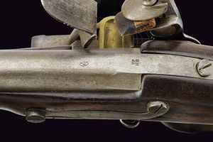 Fucile a pietra focaia  - Asta La Collezione di Armi Antiche di un Gentiluomo Californiano - Associazione Nazionale - Case d'Asta italiane