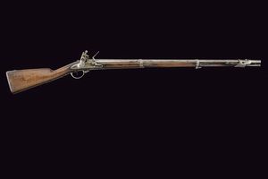 Fucile a pietra focaia  - Asta La Collezione di Armi Antiche di un Gentiluomo Californiano - Associazione Nazionale - Case d'Asta italiane