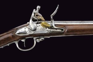 Fucile a pietra focaia Mod. 1777  - Asta La Collezione di Armi Antiche di un Gentiluomo Californiano - Associazione Nazionale - Case d'Asta italiane