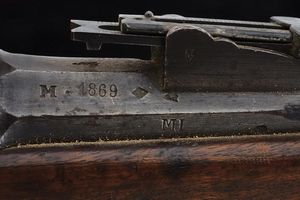 Fucile Chassepot Mod. 1866 a retrocarica con due baionette  - Asta La Collezione di Armi Antiche di un Gentiluomo Californiano - Associazione Nazionale - Case d'Asta italiane